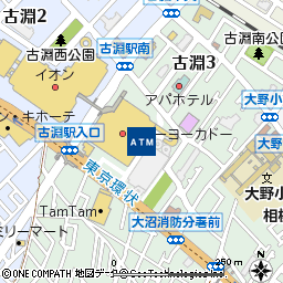イトーヨーカドー古淵店付近の地図