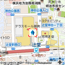 湘南シークロス支店付近の地図