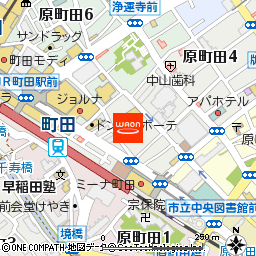 ヘアメイクアッシュ　町田店付近の地図