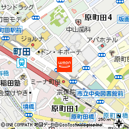 ヴィレッジヴァンガード町田（路面店）付近の地図