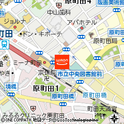 ダイエー町田店付近の地図