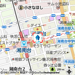 湘南台支店付近の地図
