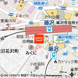 ＡＳＩＥＳＴＡ　藤沢店付近の地図
