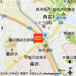 ちばサイクル湘南藤沢店付近の地図