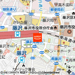 タコとハイボール藤沢店付近の地図