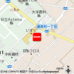 関東いすゞ自動車株式会社・行田支店付近の地図