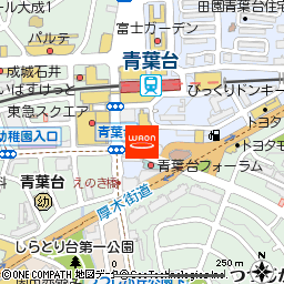 まいばすけっと青葉台駅南店付近の地図