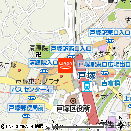 楽天モバイル東急プラザ戸塚店付近の地図