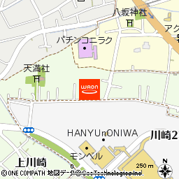 ジョーシン羽生イオンモール店付近の地図