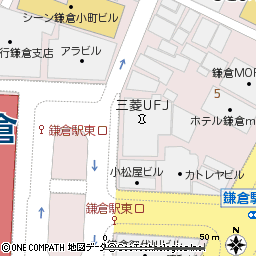 鎌倉支店付近の地図
