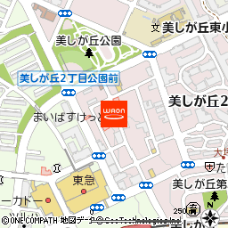 まいばすけっとたまプラーザ店付近の地図