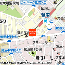まいばすけっと鷺沼3丁目店付近の地図