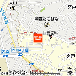 アコレ宮戸店付近の地図