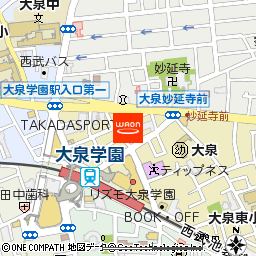 三又酒店付近の地図