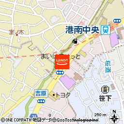 まいばすけっと港南中央通店付近の地図