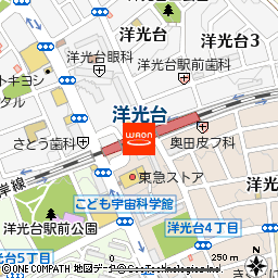 ＮｅｗＤａｙｓＫＩＯＳＫ洋光台改札外付近の地図