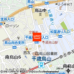 まいばすけっと南烏山4丁目店付近の地図