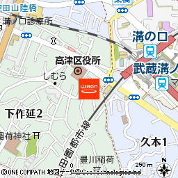 マックスバリュ津田山店付近の地図