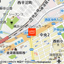 まいばすけっと西横浜駅東店付近の地図