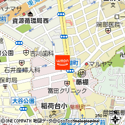 まいばすけっと藤棚店付近の地図