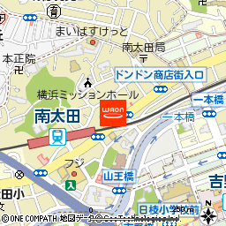 まいばすけっと南太田駅前店付近の地図