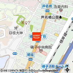 まいばすけっと磯子2丁目店付近の地図