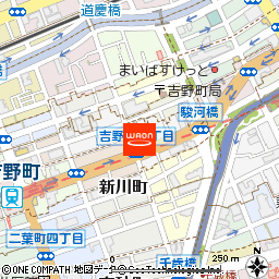 マックスバリュエクスプレス横浜吉野町店付近の地図