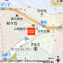 まいばすけっと反町駅西店付近の地図