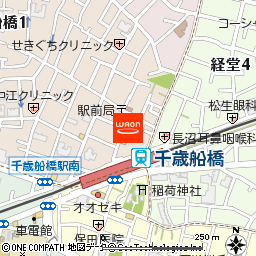 いづも仙　千歳船橋店付近の地図