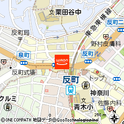 ヘアクラフトエージェー　反町店付近の地図