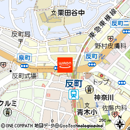 ヘアクラフトエージェー 反町店付近の地図