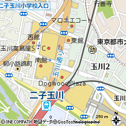 玉川支店付近の地図