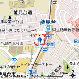 能見台駅前支店付近の地図