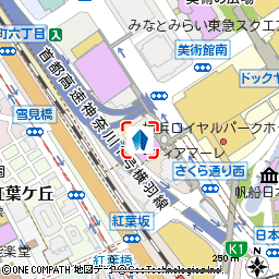 本店営業部付近の地図