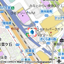 本店営業部付近の地図