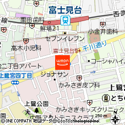 まいばすけっと富士見台千川通り店付近の地図