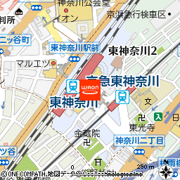 ＮｅｗＤａｙｓ東神奈川付近の地図