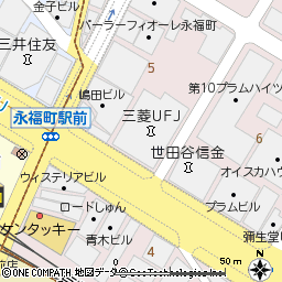 永福町支店付近の地図