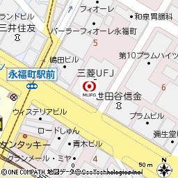 永福町支店付近の地図