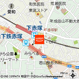 まいばすけっと下赤塚駅南口店付近の地図