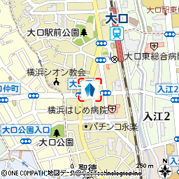 大口支店付近の地図