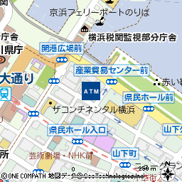産業貿易センター付近の地図