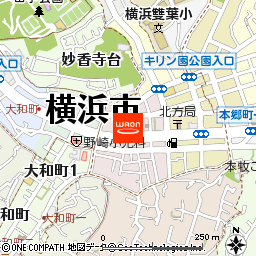 まいばすけっと山手本牧通り店付近の地図