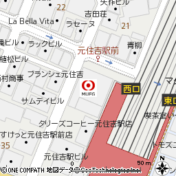 日吉駅前支店付近の地図