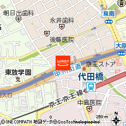 まいばすけっと代田橋駅北店付近の地図