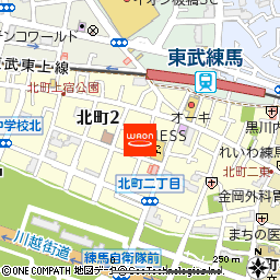 ヘアメイク　サンクエスト付近の地図