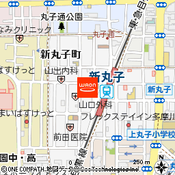まいばすけっと新丸子西口店付近の地図