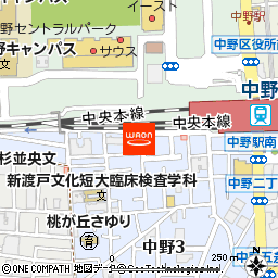 まいばすけっと中野駅西店付近の地図