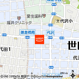 まいばすけっと代沢4丁目店付近の地図