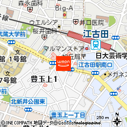 まいばすけっと江古田栄町店付近の地図
